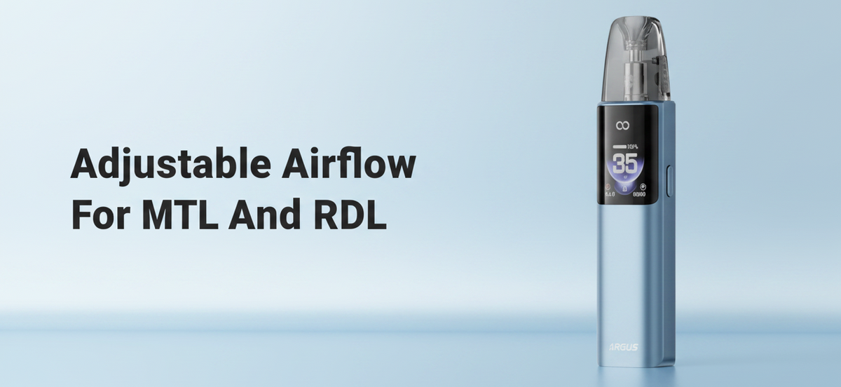Adjustable Airflow For MTL And RDL