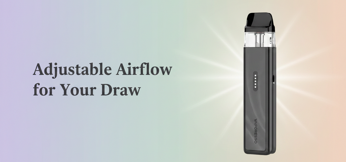 Adjustable Airflow for Your Draw