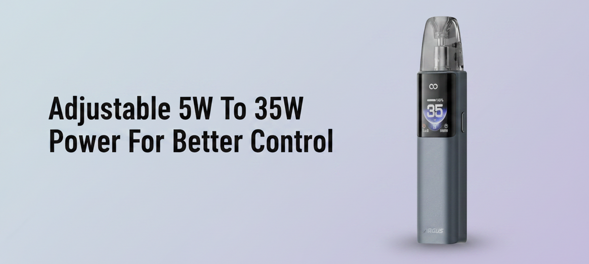 Adjustable 5W To 35W Power For Better Control