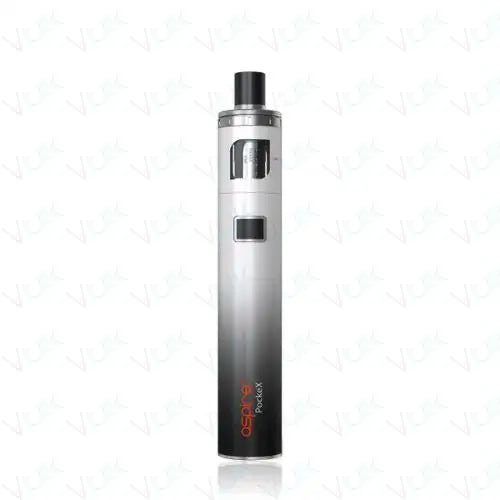 Aspire Pockex Vape Kit Black White Gradient