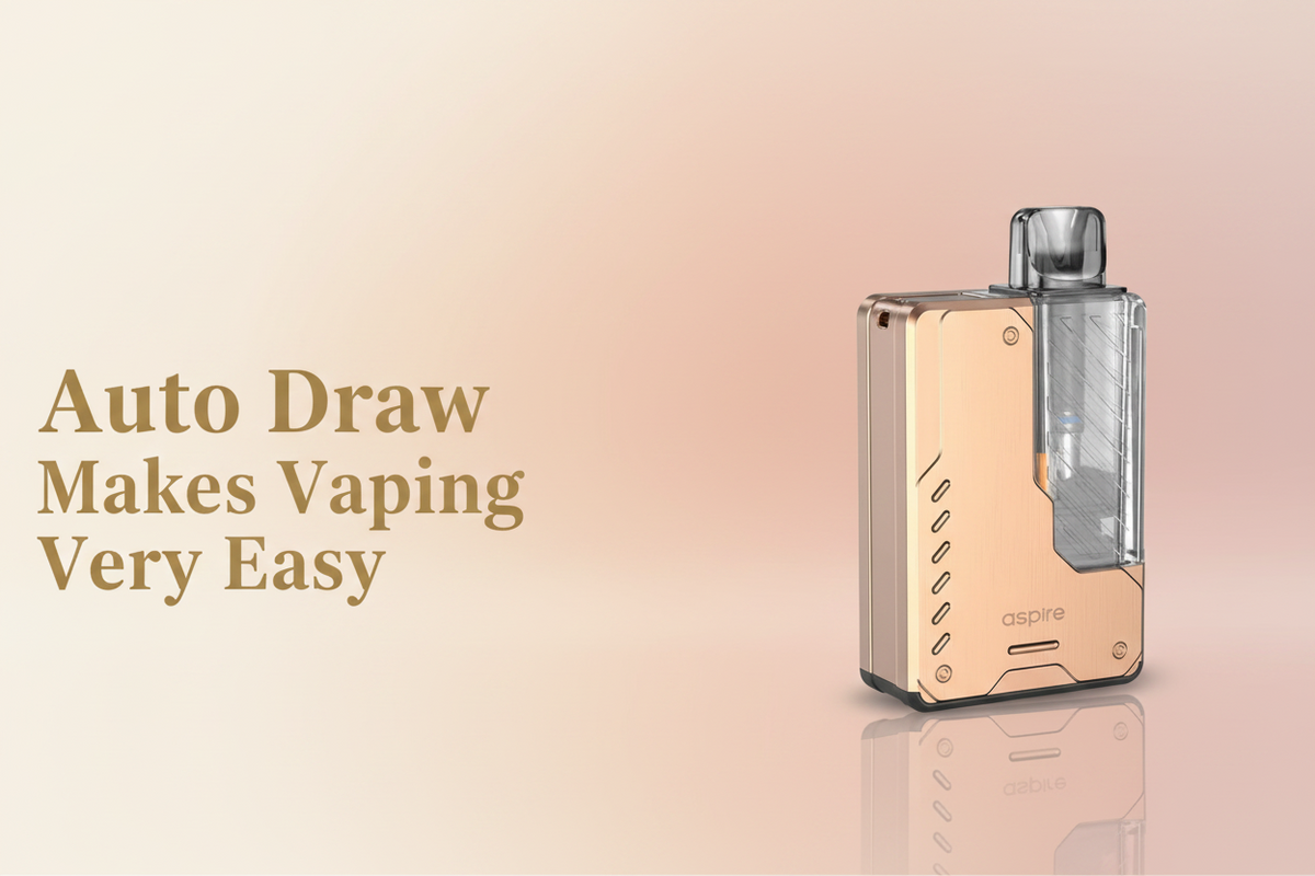 Auto Draw Makes Vaping Very Easy