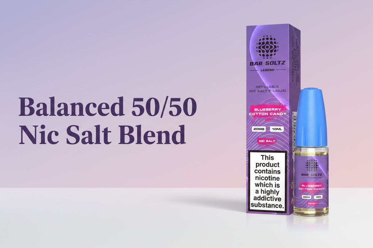 Balanced 50/50 Nic Salt Blend