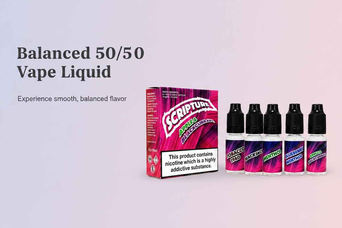 Balanced 50/50 Vape Liquid