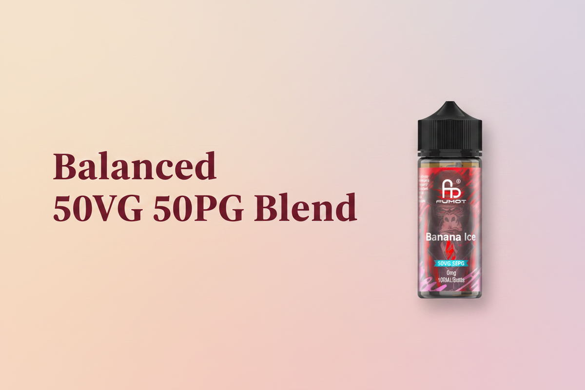 Balanced 50VG 50PG Vape Blend