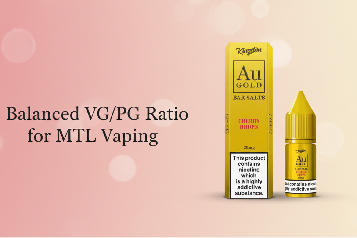 Balanced VG/PG Ratio for MTL Vaping
