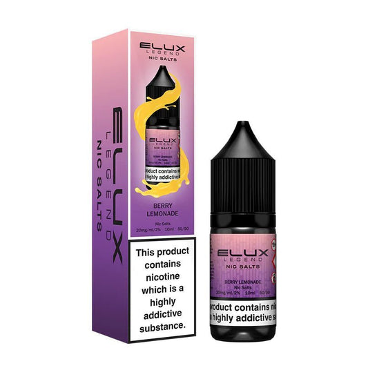 Berry Lemonade Elux Legend 10ml Nic Salt - Pack of 10 