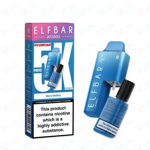 ELF BAR AF5000 Disposable Vape Kit 20mg Berry Medley