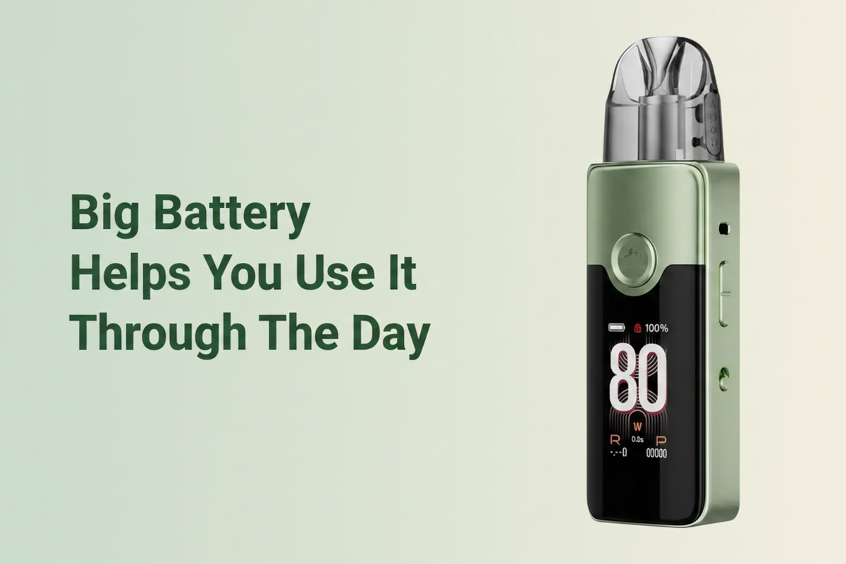 Big Battery Helps You Use It Through The Day