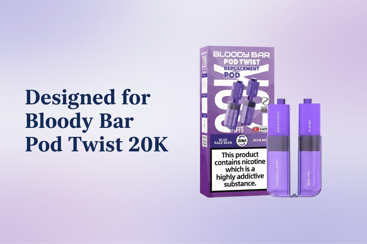 Designed for Bloody Bar Pod Twist 20K