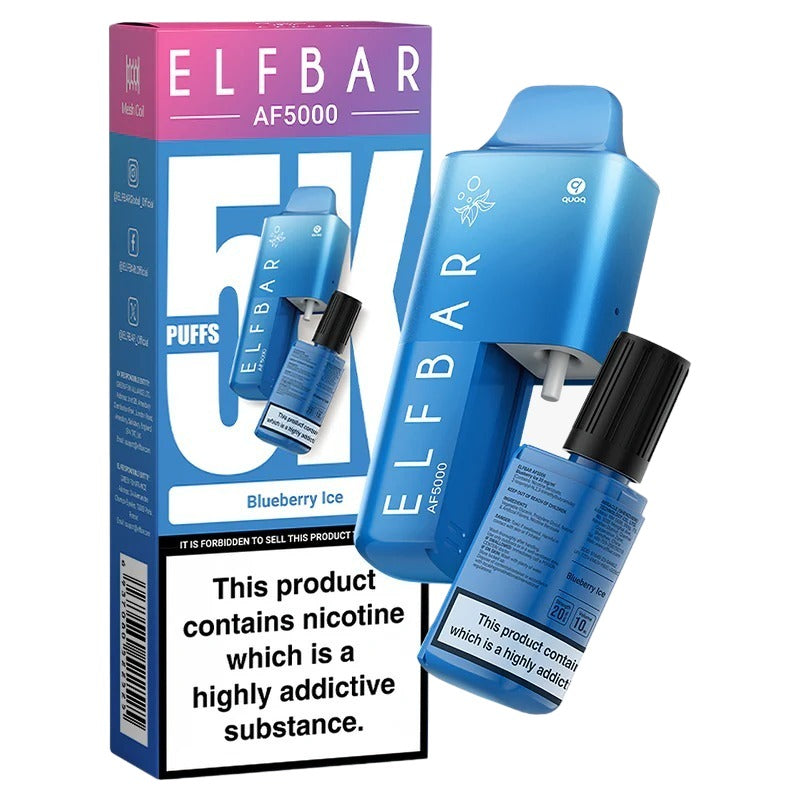 ELF BAR AF5000 DISPOSABLE VAPE KIT 20MG