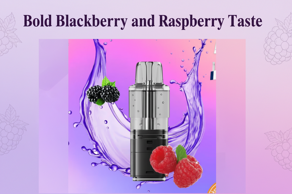 Bold Blackberry and Raspberry Taste