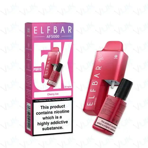 ELF BAR AF5000 Disposable Vape Kit 20mg Cherry Ice