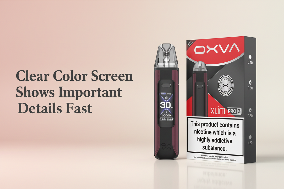 Clear Color Screen Shows Important Details Fast