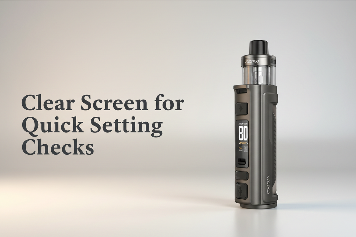 Clear Screen for Quick Setting Checks
