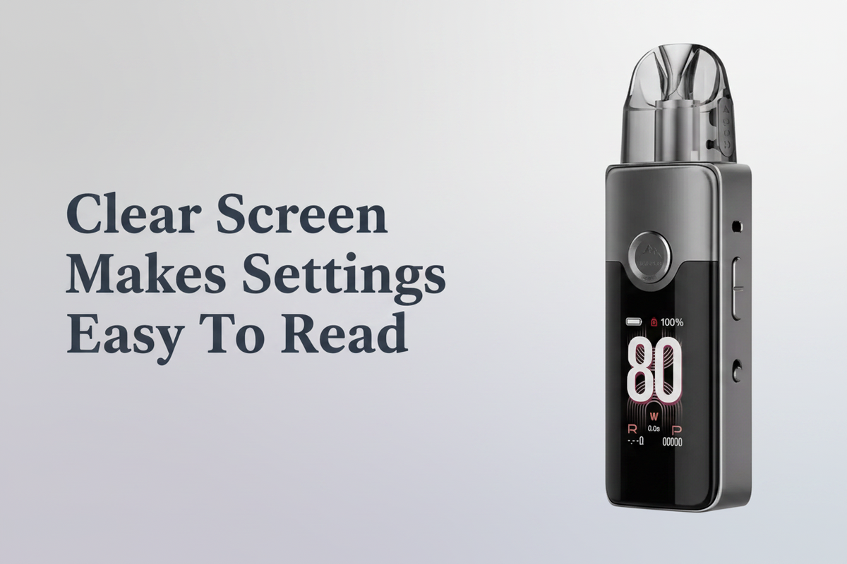 Clear Screen Makes Settings Easy To Read