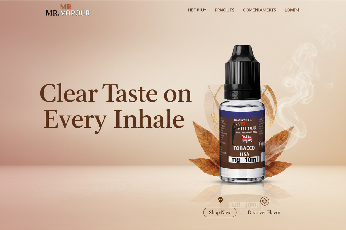 Clear Taste on Every Inhale
