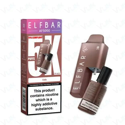 ELF BAR AF5000 Disposable Vape Kit 20mg Cola