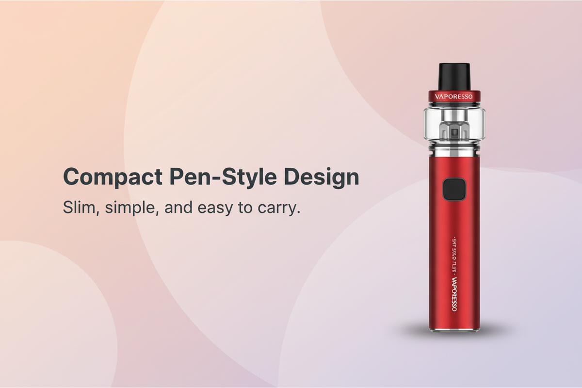 Compact Pen-Style Design