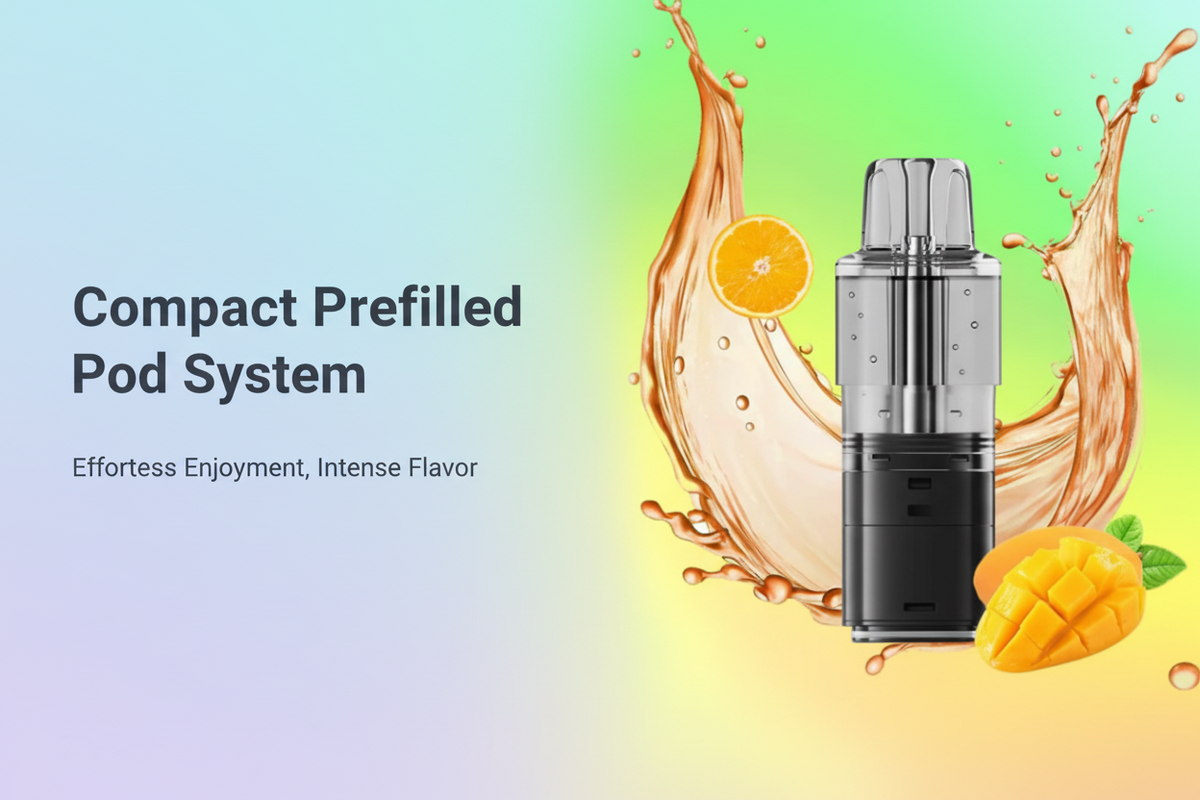 Compact Prefilled Pod System