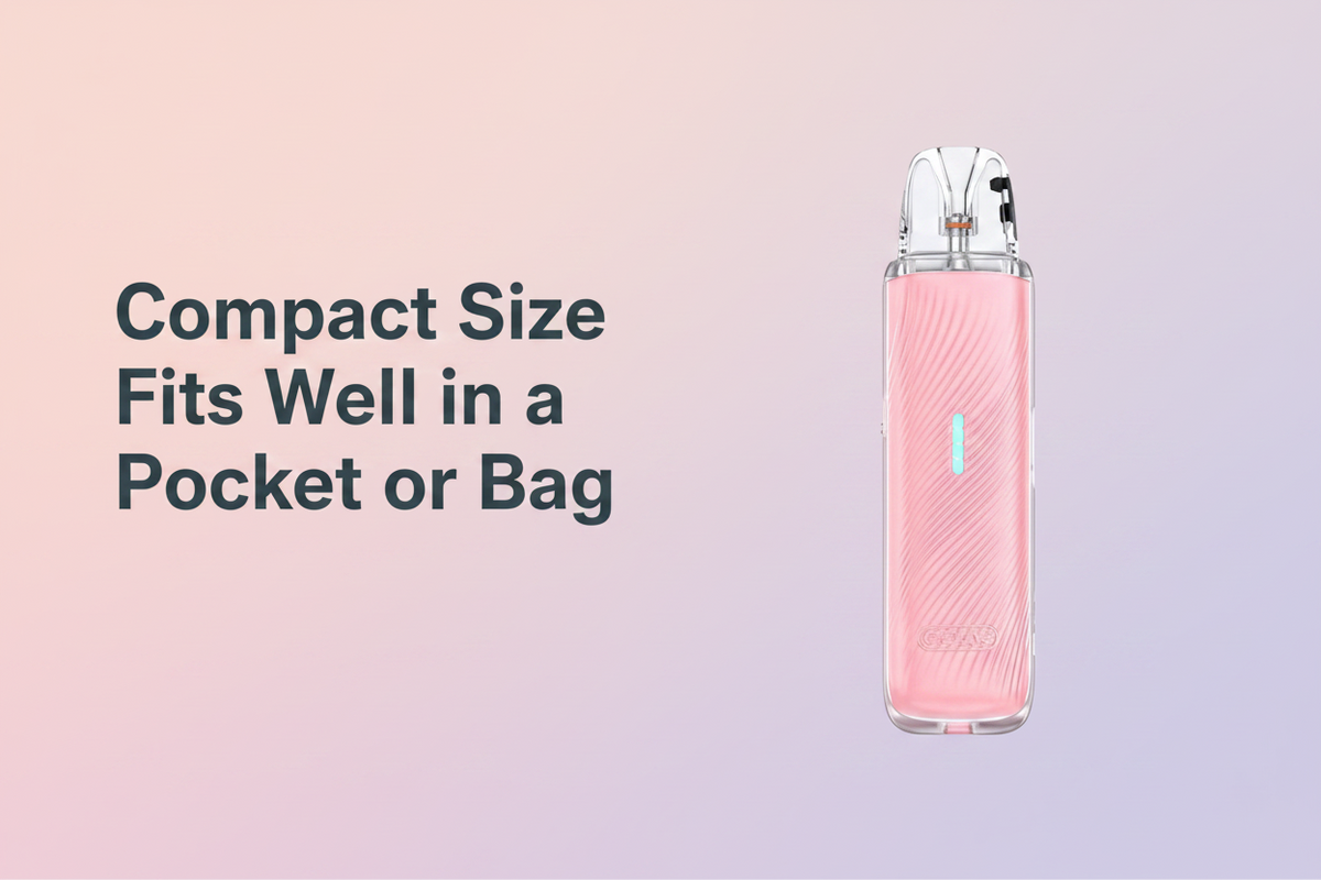 Compact Size Fits Well in a Pocket or Bag