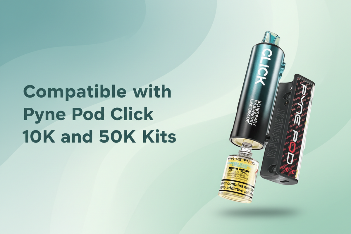 Compatible with Pyne Pod Click 10K and 50K Kits