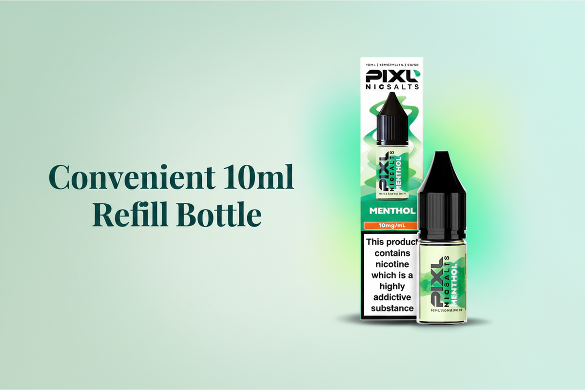 Convenient 10ml Refill Bottle