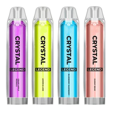 Crystal Legend 4000 20mg Disposable Vape Pod - Box