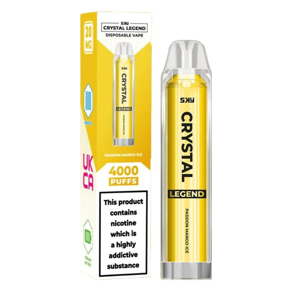 Crystal Legend 4000 Disposable Vape 20mg