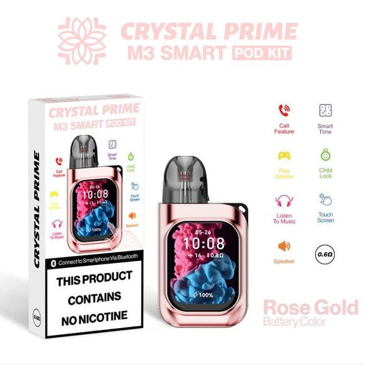 Crystal prime M3 Smart Pod KIt Rose gold