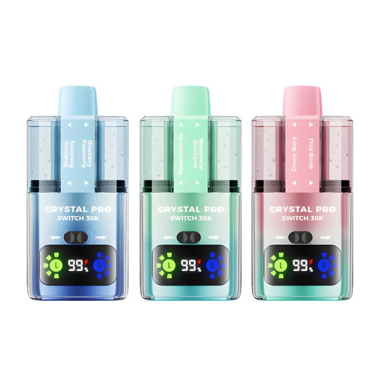 Crystal Pro Switch 30K 20mg Vape Kit (Box of 5)