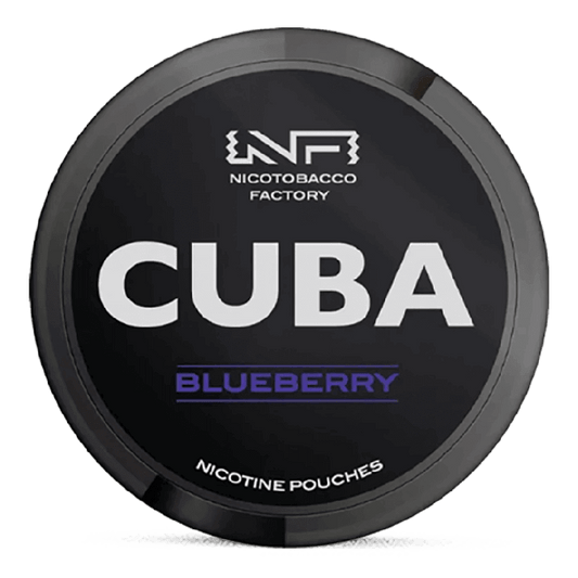 CUBA Nicotine Pouches Black Blueberry