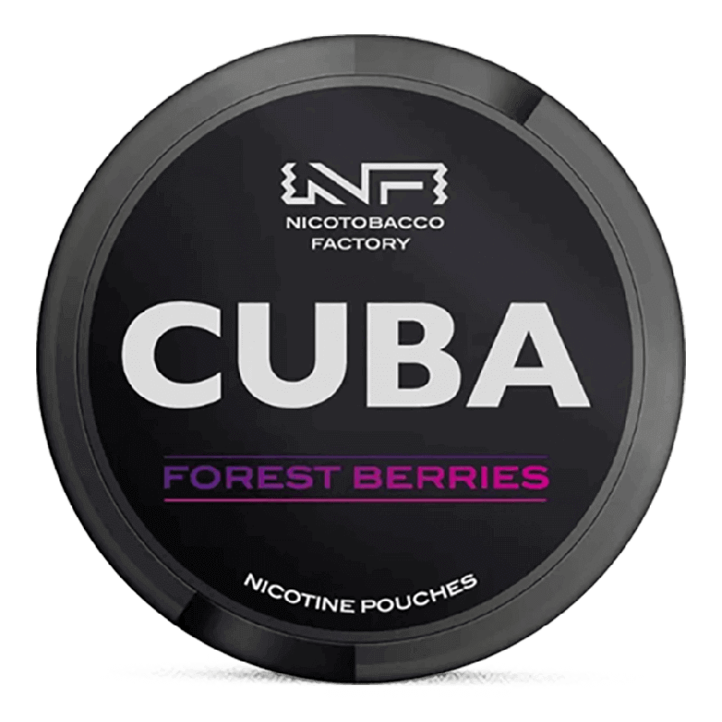 CUBA Nicotine Pouches Black Forest Berries