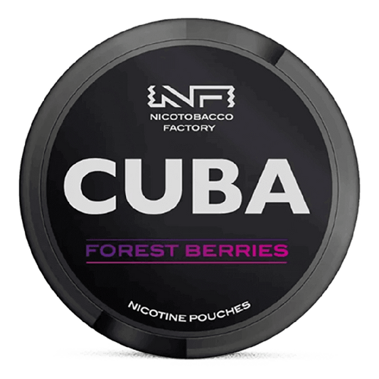 CUBA Nicotine Pouches Black Forest Berries