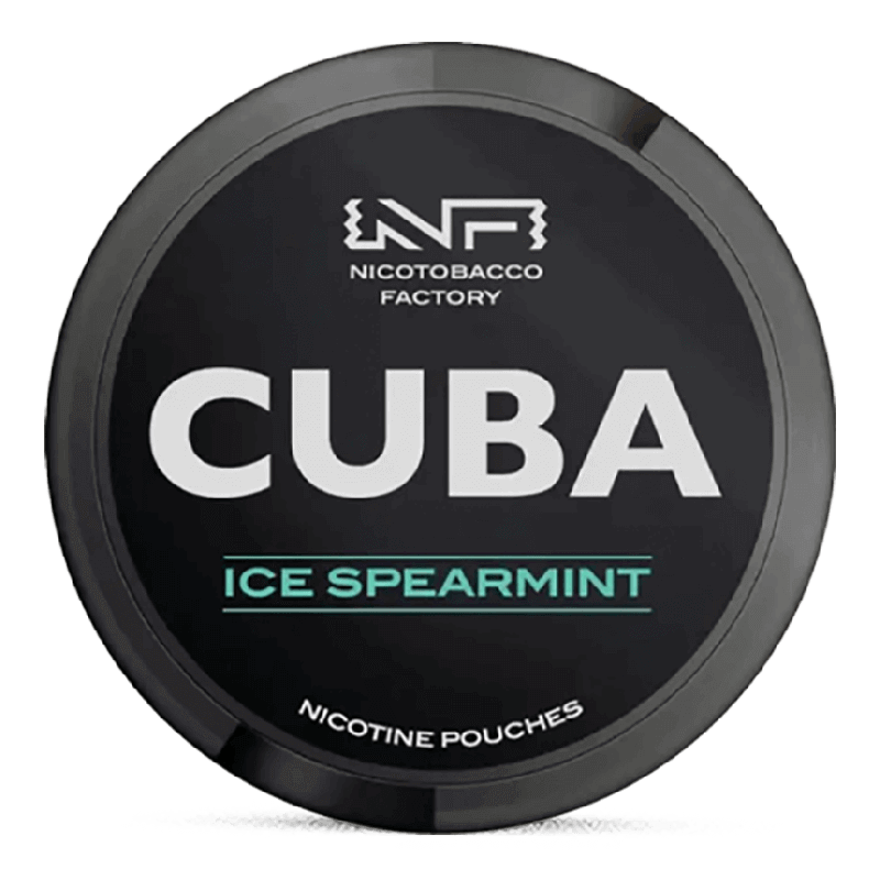 CUBA Nicotine Pouches Black Ice Spearmint