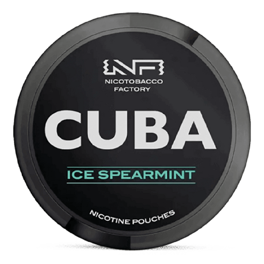 CUBA Nicotine Pouches Black Ice Spearmint