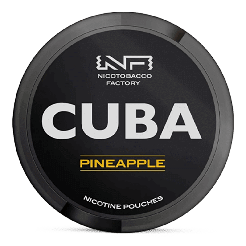 CUBA Nicotine Pouches Black Pineapple