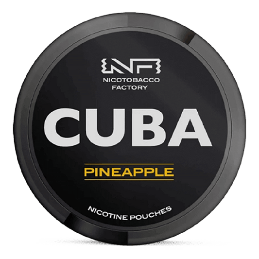 CUBA Nicotine Pouches Black Pineapple