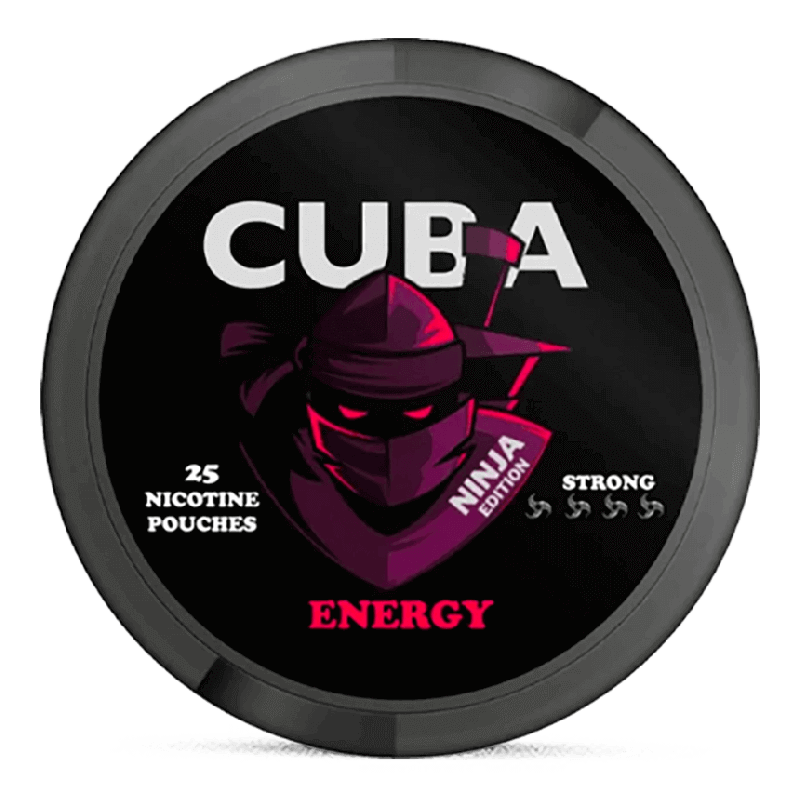 CUBA Nicotine Pouches Ninja Energy