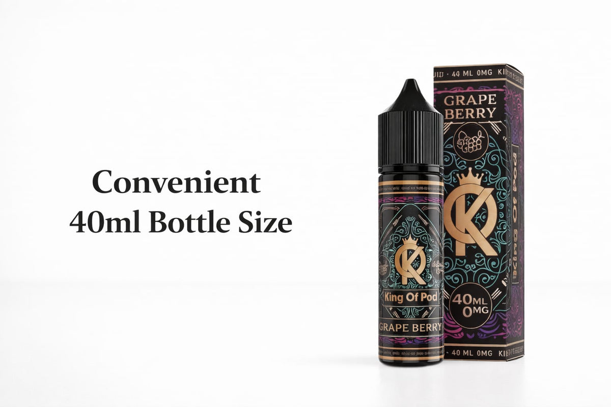 Convenient 40ml Bottle Size