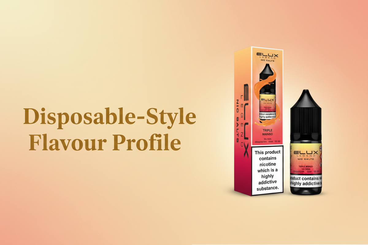 Disposable-Style Flavour Profile