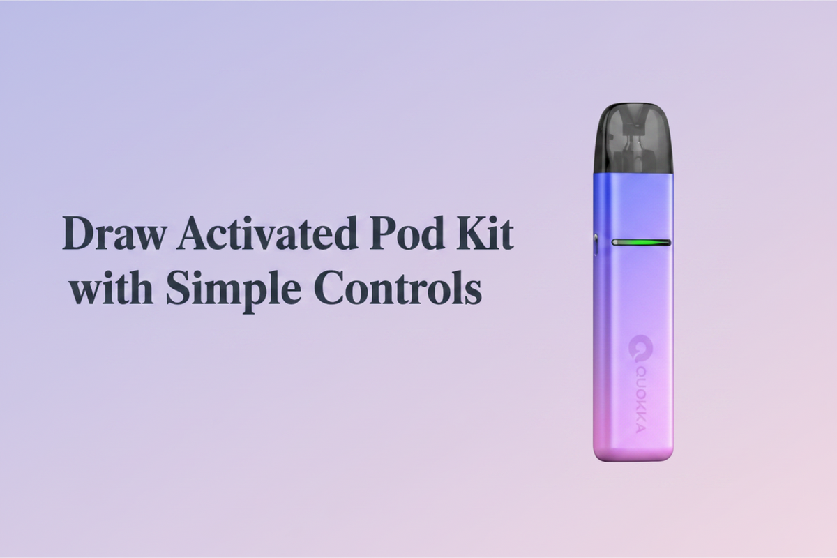 Draw Activated Pod Kit with Simple Controls