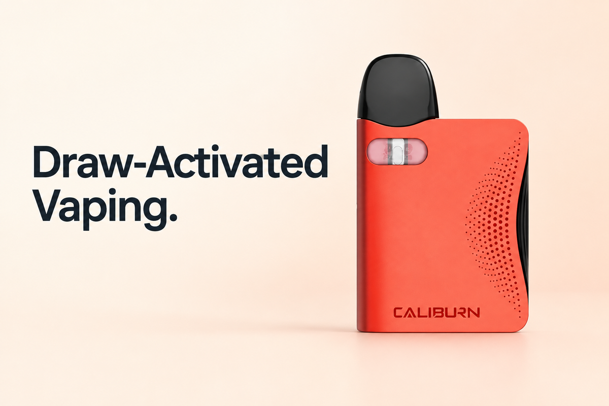 Draw-Activated Vaping
