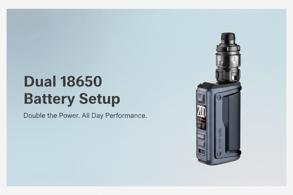 Dual 18650 Battery Setup