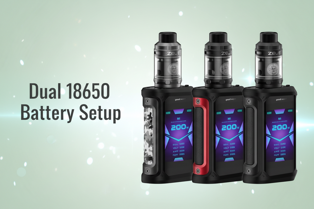 Dual 18650 Battery Setup