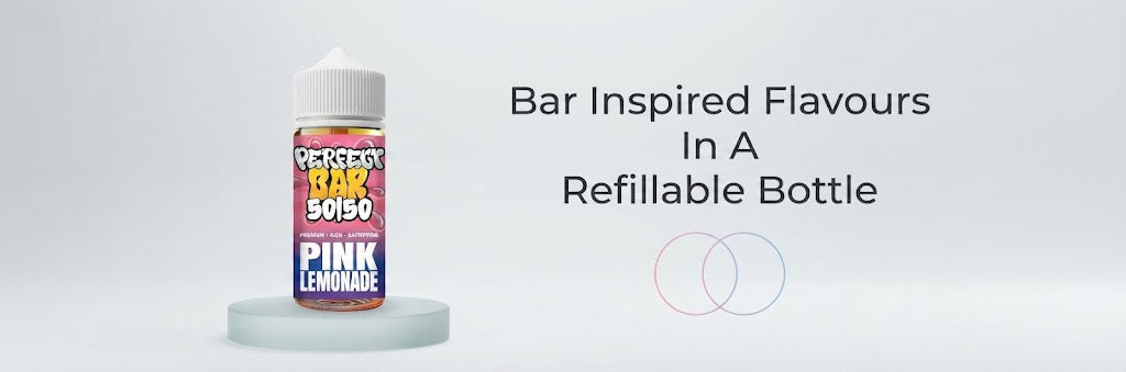 Bar Inspired Flavours In A Refillable Bottle