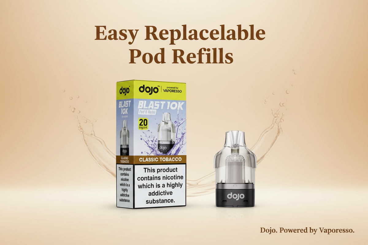 Easy Replaceable Pod Refills