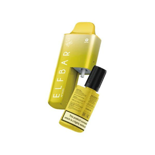 ELF BAR AF5000 Disposable Vape Kit 20mg Lemon Ice