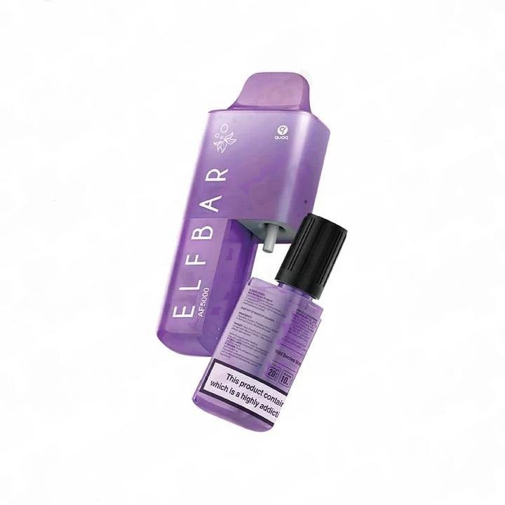 ELF BAR AF5000 Disposable Vape Kit 20mg Wild Berries Ice