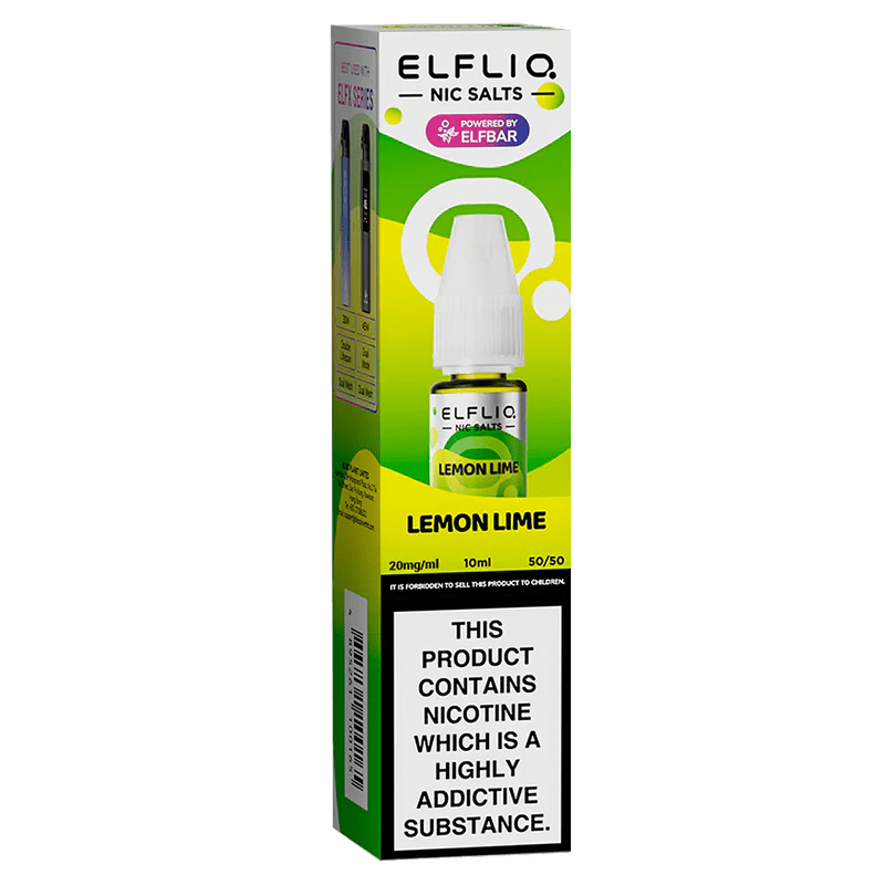 ELFLIQ Nic Salts Lemon Lime (Box of 10)