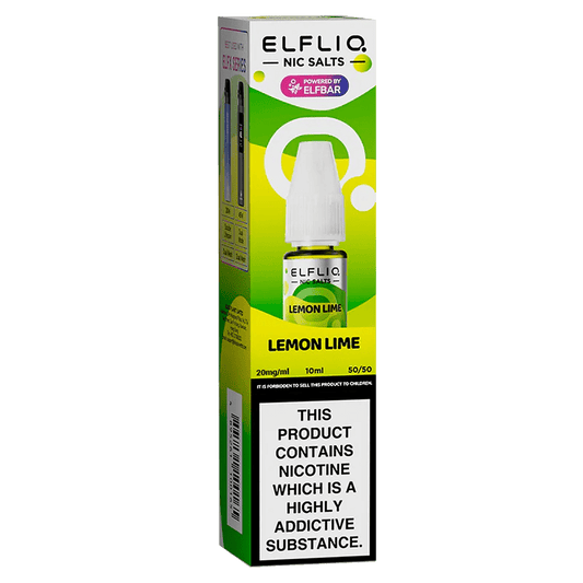 ELFLIQ Nic Salts Lemon Lime (Box of 10)